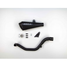 2014-2016 HONDA GROM 125 Evo Megaphone Low Black Full System 2014-2016 HONDA GROM 125 Evo Megaphone Low Black Full System